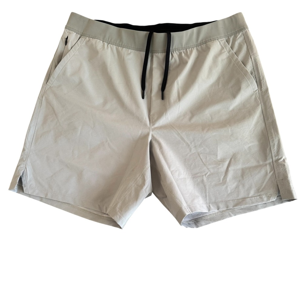 Public Rec All‎ Day Every Day Shorts Men's 38 Light Grey Tech Performance Casual